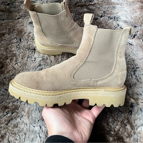 Dolce Vita Moana H2O Boots Truffle Suede - Picture 2 of 5